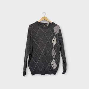 Vintage IZOD Cotton Knit Pullover Sweater Size L Men’s